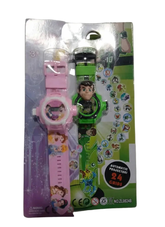 Characters Themed Projector Digital Watch