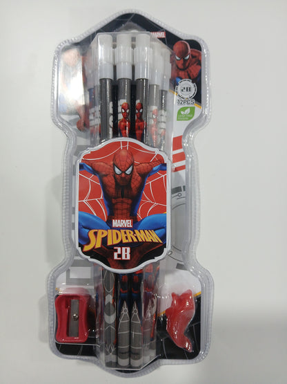 Iconic Characters Themed Pencils Set