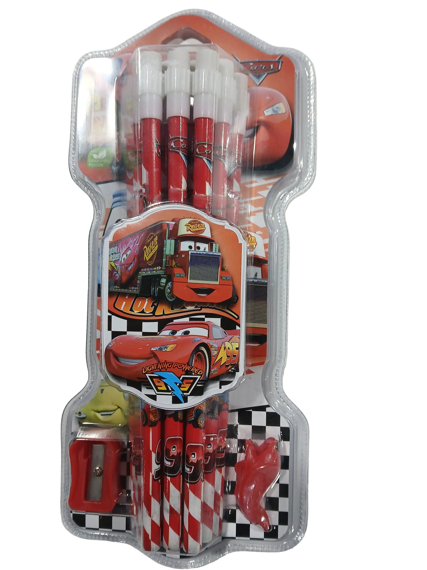 Iconic Characters Themed Pencils Set