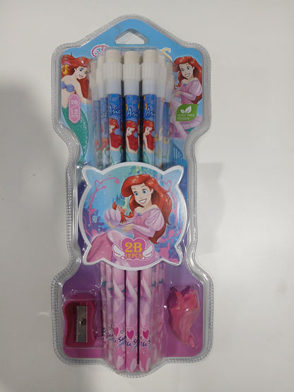 Iconic Characters Themed Pencils Set