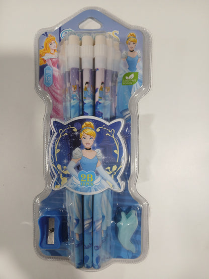 Iconic Characters Themed Pencils Set