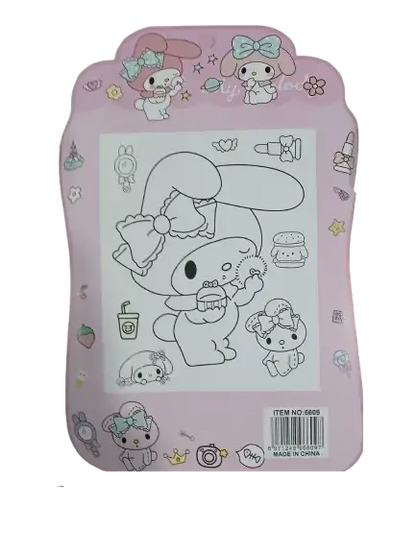 Kuromi Themed Stationery Gift Set - 7-in-1