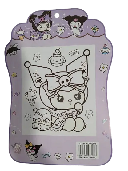 Kuromi Themed Stationery Gift Set - 7-in-1