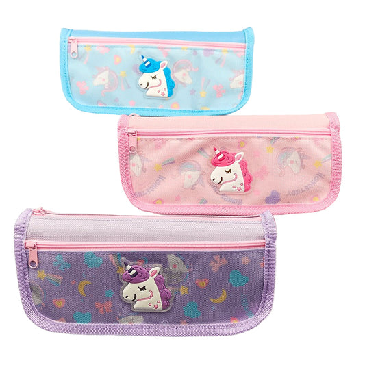 Charming Unicorn-Theme Pencil Case