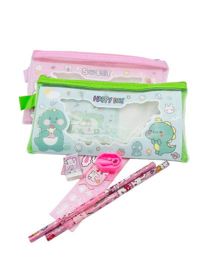 Beautiful Geometry Pouch Set