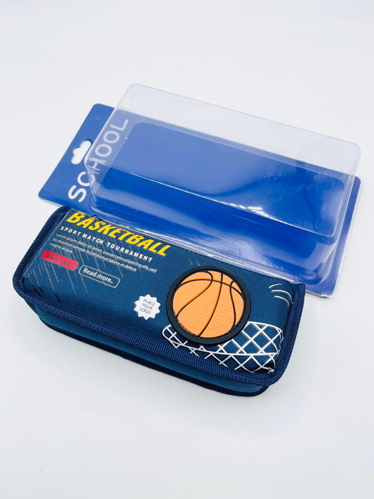 Basketball-Themed Pencil Case