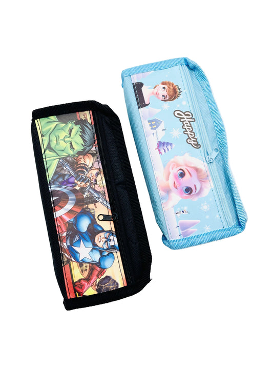 Superhero Animated-Themed Pencil Cases