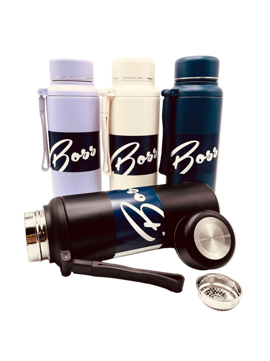 Boss Insulated Stainless Steel Bottle with Stainer - 800ml